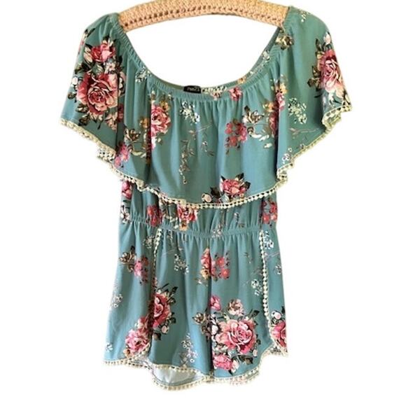 Rue 21 & Xhilaration Floral Romper Bundle, Size Small - Picture 2 of 11